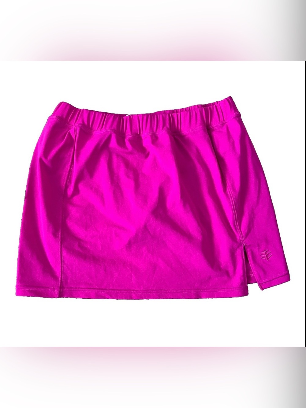 Coolibar Womens Tennis Skirt UPF 50+ Sun Protection Built in Briefs Pink Size S